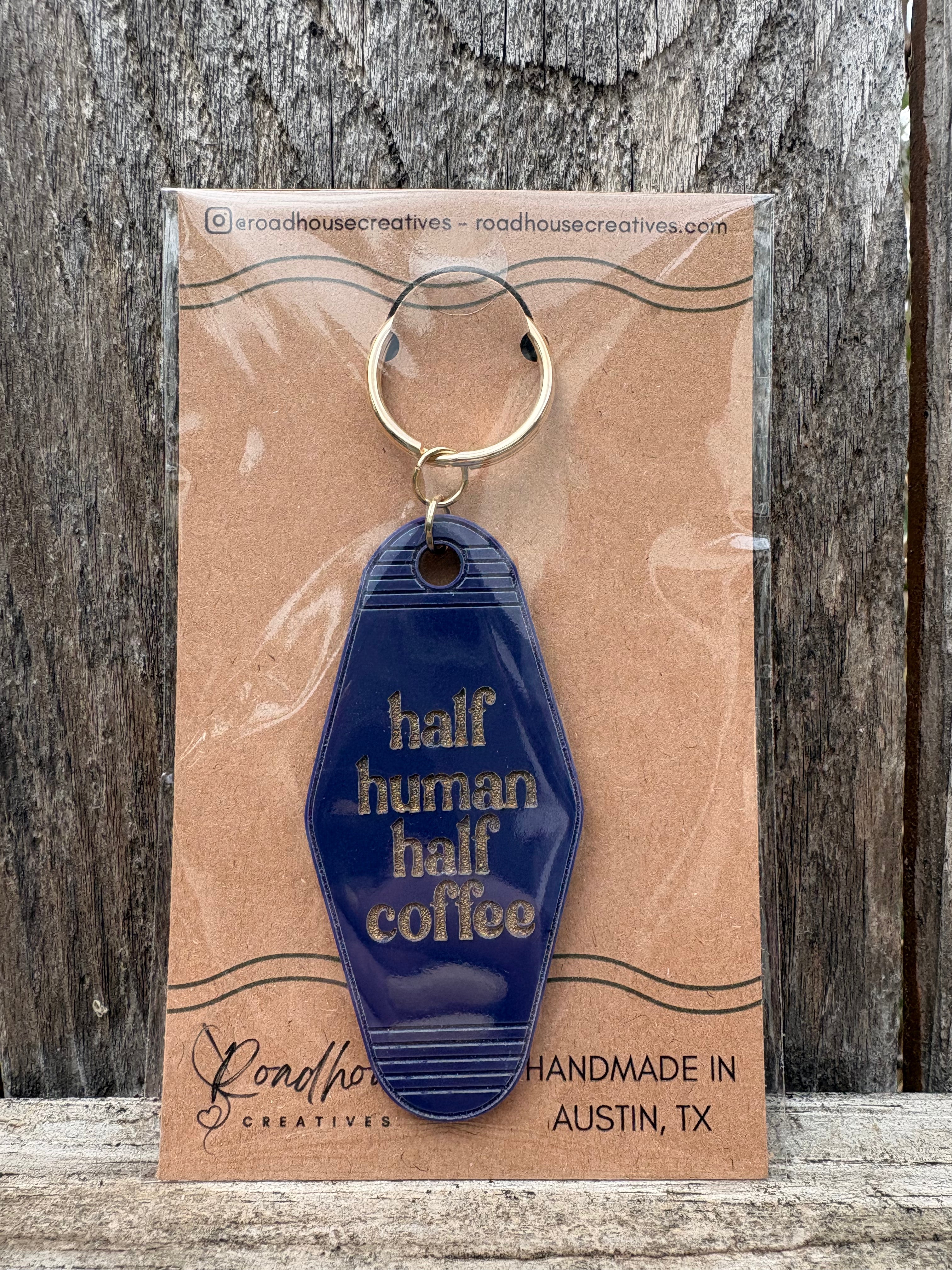 Keyed Up | Engraved Acrylic Motel Keychain