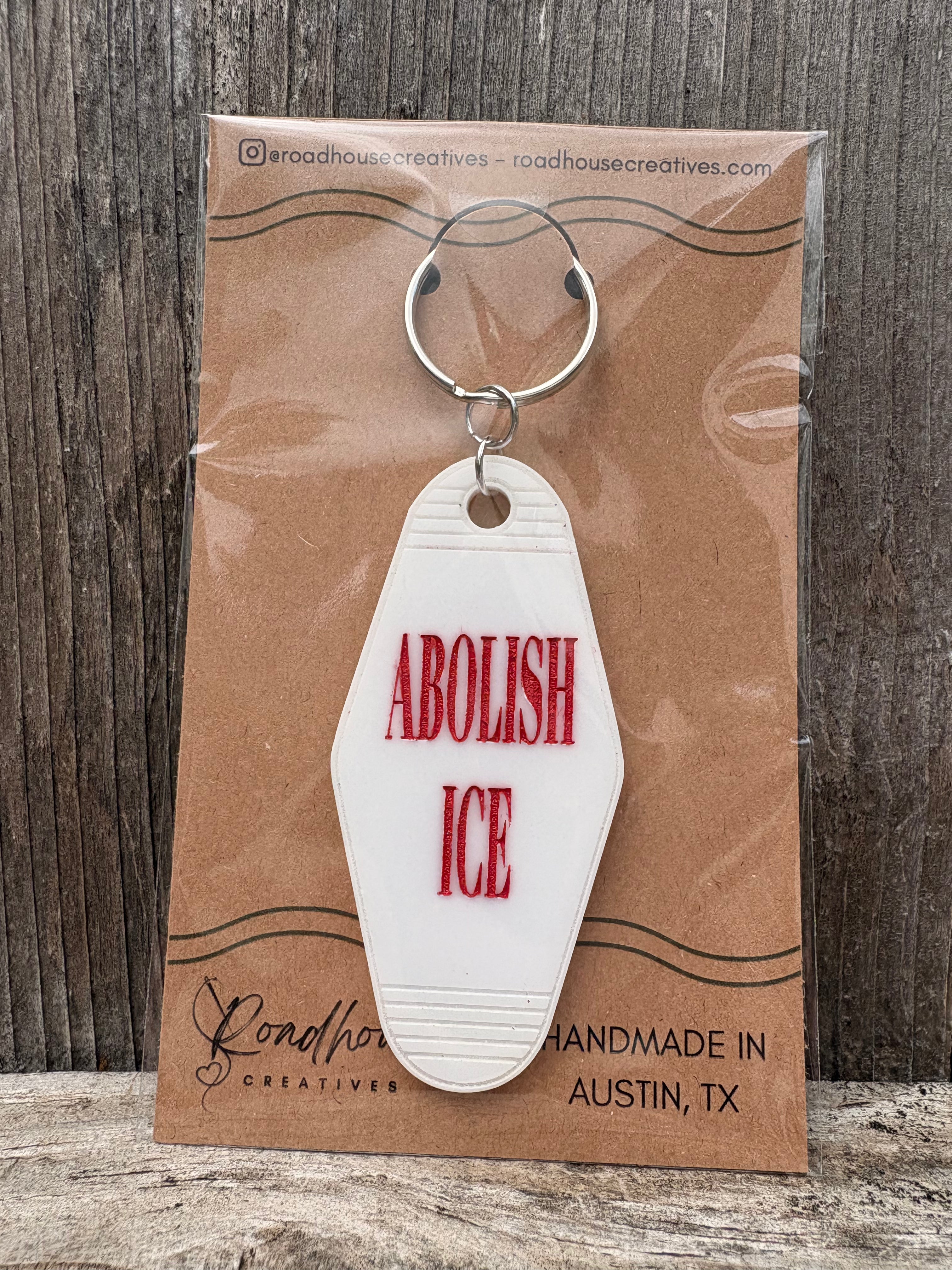 Keyed Up | Engraved Acrylic Motel Keychain