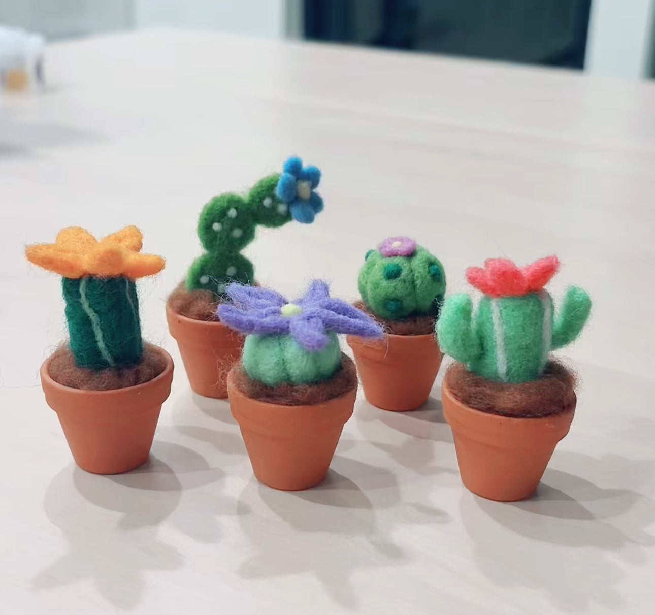Stickin’ Succulent | Mini Handmade Needle Felted Plant