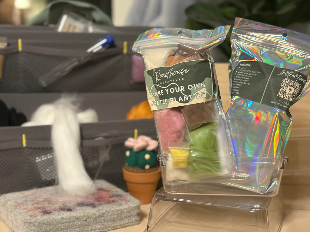 Felt It Yourself | Needle Felted Plant DIY Kit