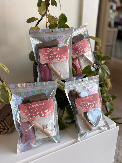 Felt It Yourself | Heart Needle Felting DIY Kit