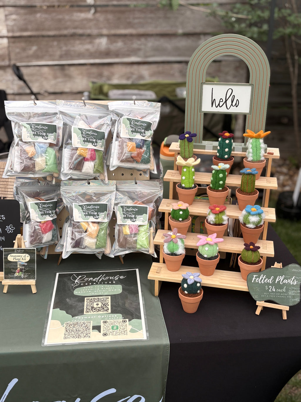 Felt It Yourself | Needle Felted Plant DIY Kit